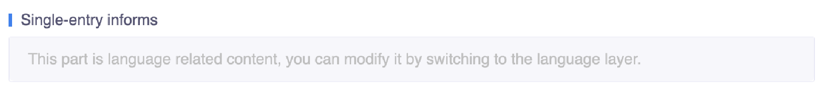value rec single entry